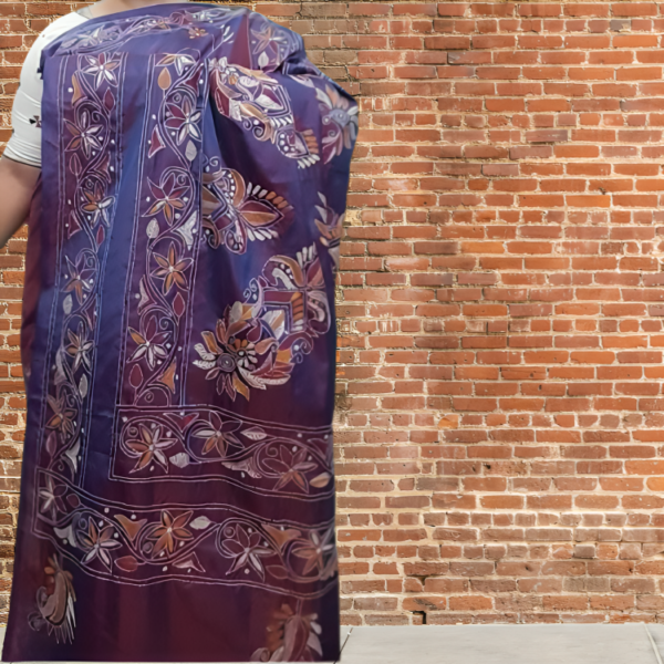 Kantha Stitch Saree