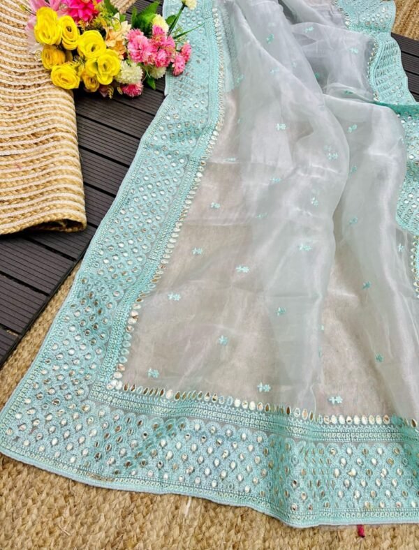 Organza Saree